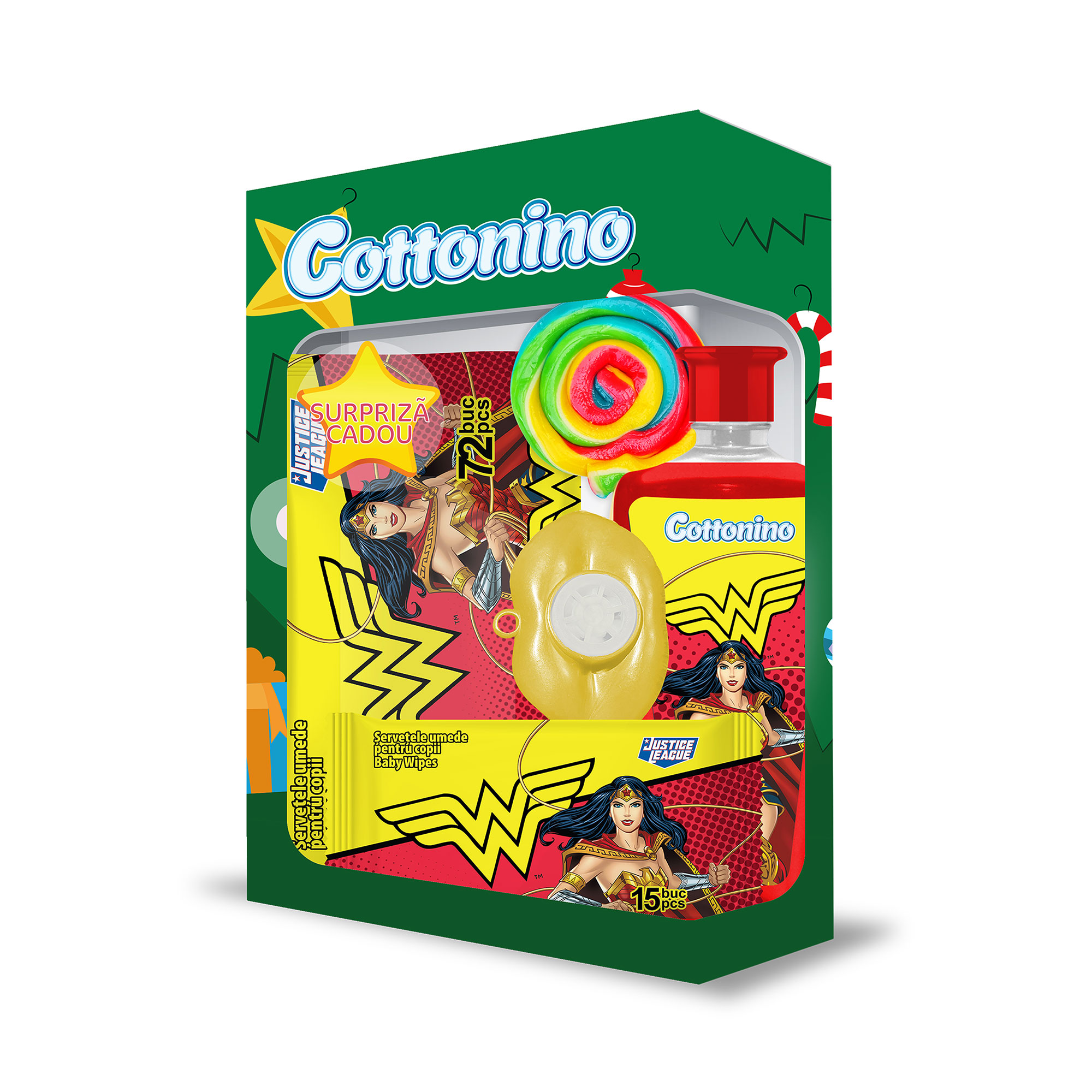 Cottonino Gift Box WONDER WOMEN